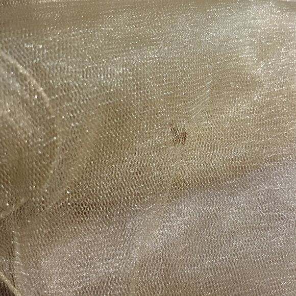 Hannah S Vintage Prom Mini Dress Jeweled Dazzling Tulle Skirt US 8 See Details - Picture 9 of 9